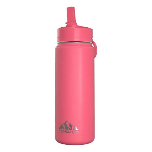 20 oz Hydrapeak® Stainless Steel Mini Bottle w/ Straw Lid