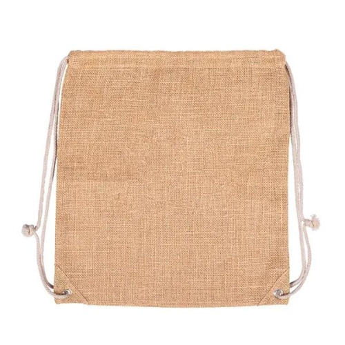 India Jute Drawstring Bag