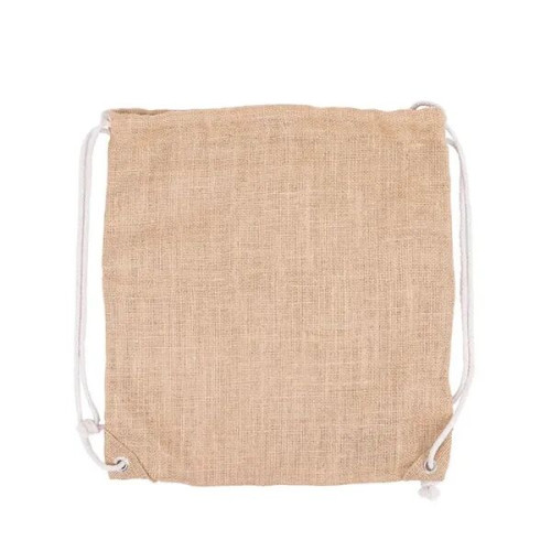 India Jute Drawstring Bag