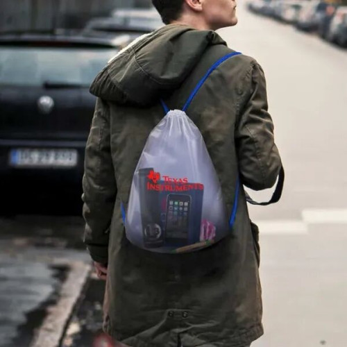 Satin Reversible Drawstring Backpack
