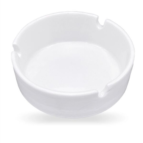 Custom White Glass Ashtrays