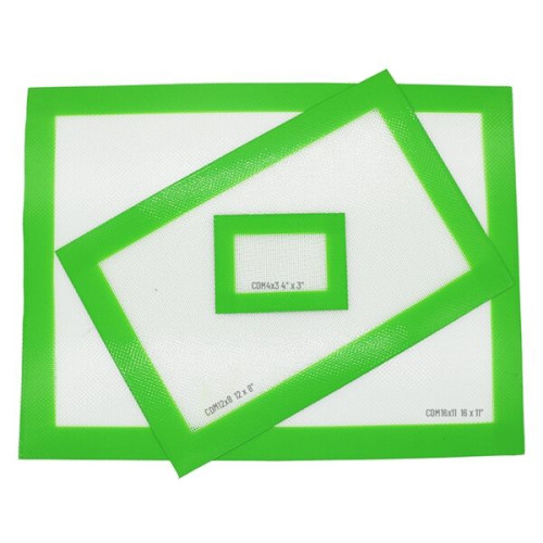 Custom Silicone Dab Mats 12x8