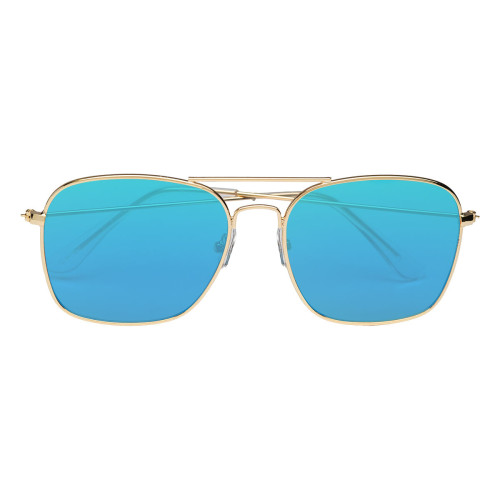 Aviator Sunglasses With Mirrored Lenses