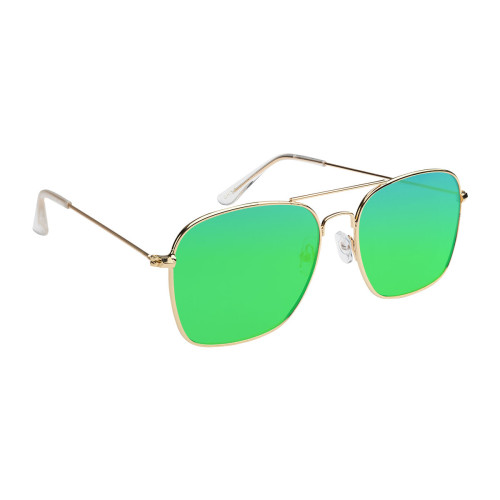 Aviator Sunglasses With Mirrored Lenses