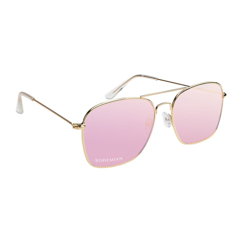 Aviator Sunglasses With Mirrored Lenses