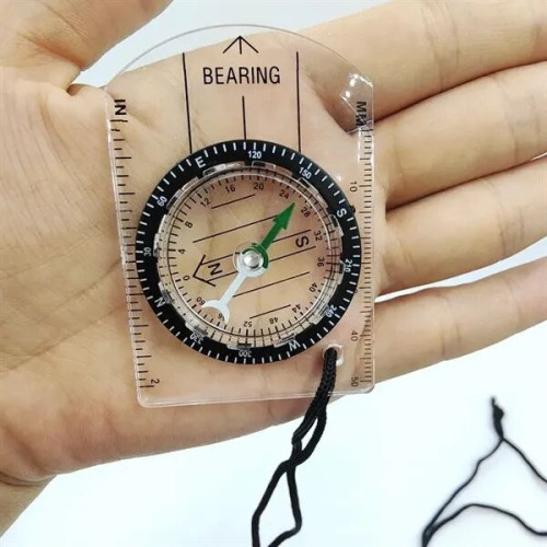 Waterproof Acrylic Multifunctional Compass 