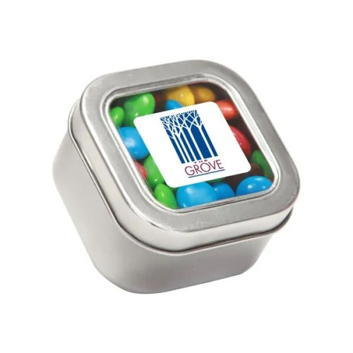 Small Square Window Tin Premium Fill