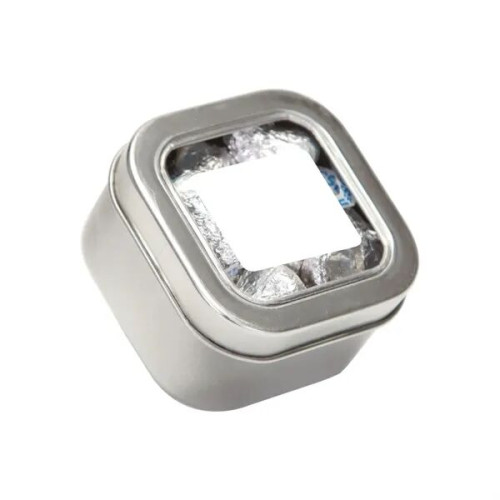 Small Square Window Tin Premium Fill