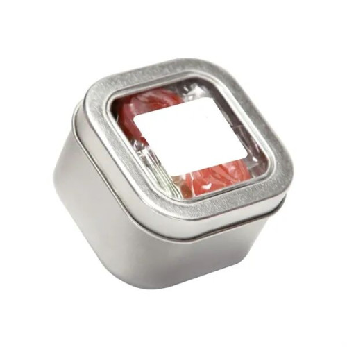 Small Square Window Tin Premium Fill