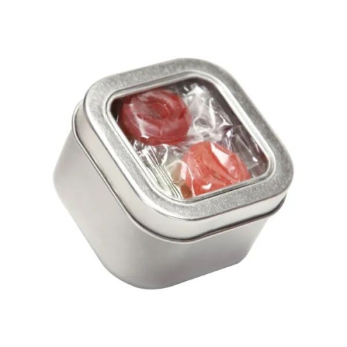 Small Square Window Tin Premium Fill
