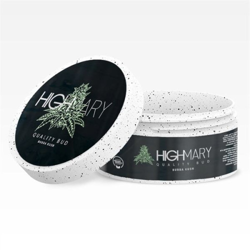 Hemp Plastic Biodegradable Jar - 3 oz