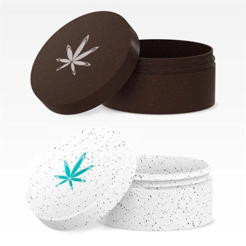 Hemp Plastic Biodegradable Jar - 3 oz
