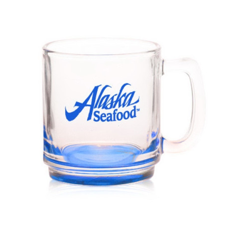 9 oz. Glass Coffee Mugs