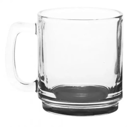 9 oz. Glass Coffee Mugs