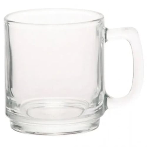 9 oz. Glass Coffee Mugs