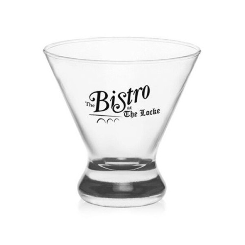 8.25 oz. Libbey Cosmopolitan Stemless Martini Glasses