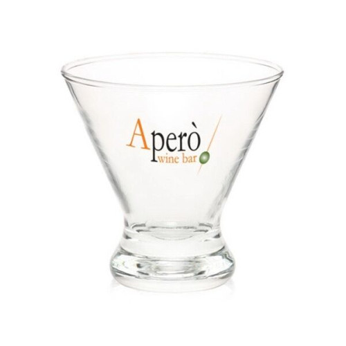 8.25 oz. Libbey Cosmopolitan Stemless Martini Glasses