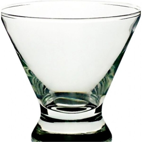 8.25 oz. Libbey Cosmopolitan Stemless Martini Glasses