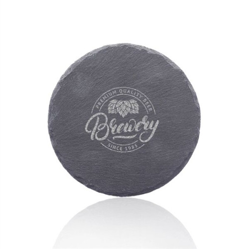 Minack Round Slate Coasters