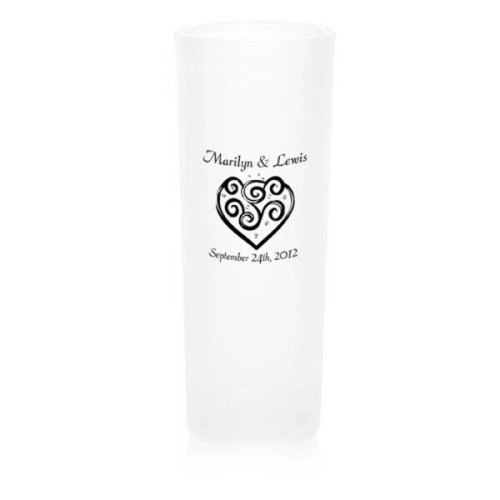 2 oz. Frosted Shooter Shot Glasses