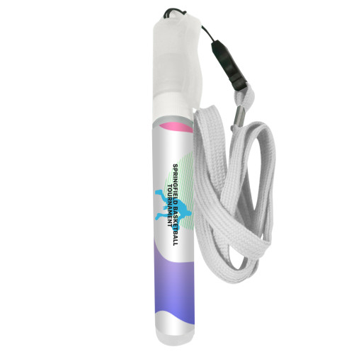 .34 Oz. Hand Sanitizer Spray With Lanyard