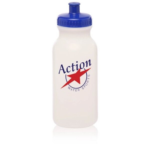 20 oz. Water Bottles with Push Cap