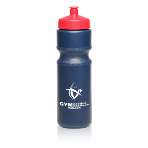 28 oz Push Cap Plastic Water Bottle