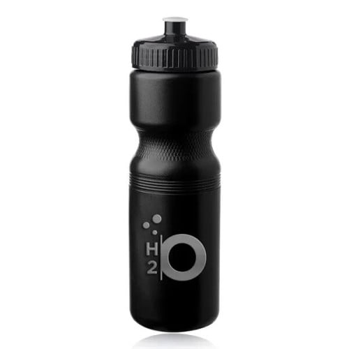 28 oz. Push Cap Plastic Water Bottle