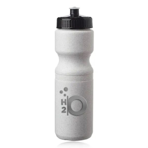 28 oz. Push Cap Plastic Water Bottle