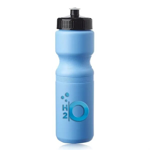 28 oz. Push Cap Plastic Water Bottle