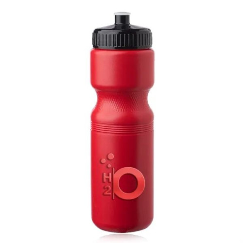 28 oz. Push Cap Plastic Water Bottle