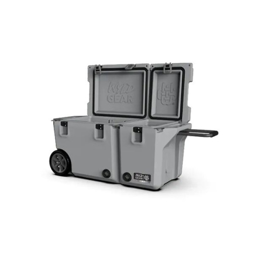 90QT Wyld Gear® USA-Made Divided Wheeled Hard Cooler (20x42)