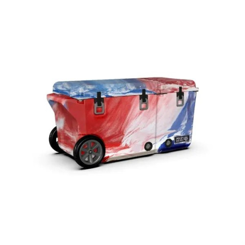 90QT Wyld Gear® USA-Made Divided Wheeled Hard Cooler (20x42)