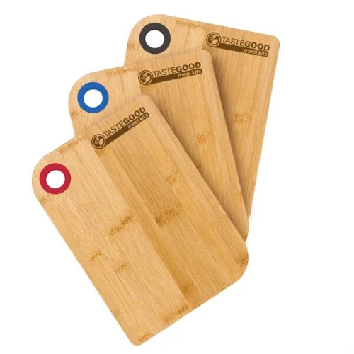 Bamboo Cutting Board with Silicone Ring