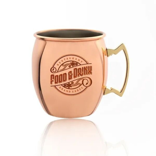 16 oz. Copper Coated Moscow Mule Mug