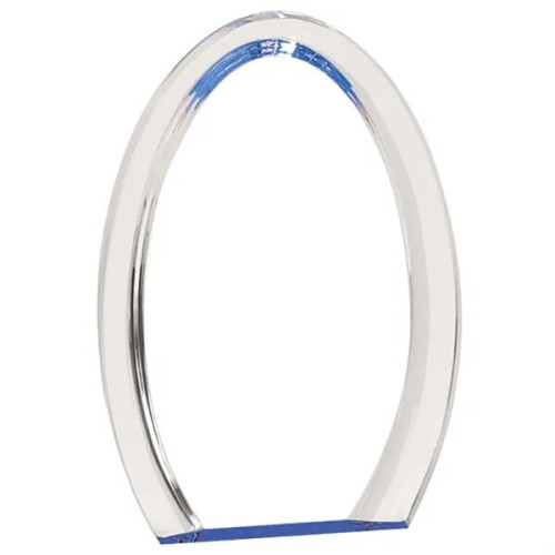 7" Radiant Halo Oval Acrylic Award