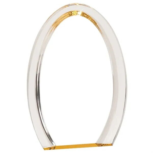 7" Radiant Halo Oval Acrylic Award