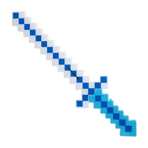 LED Blue Pixel Sword