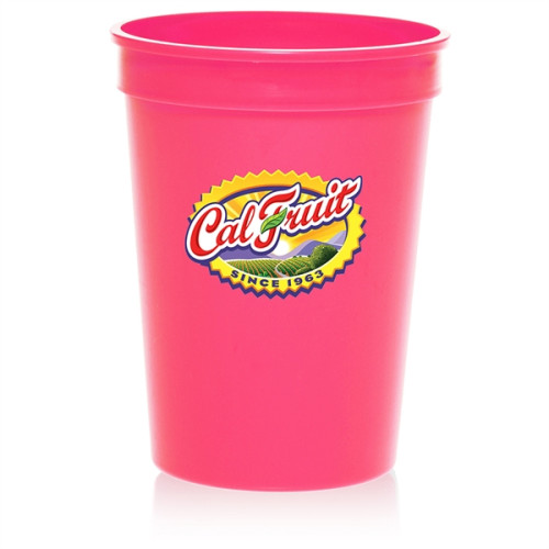 12 oz Plastic Stadium Cup