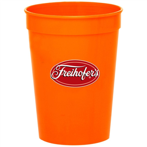 12 oz Plastic Stadium Cup