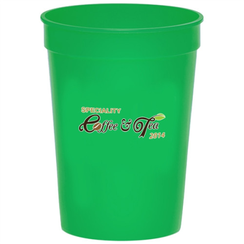 12 oz Plastic Stadium Cup