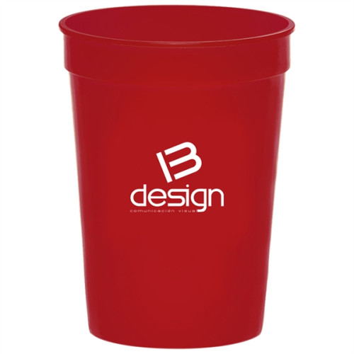 12 oz Plastic Stadium Cup