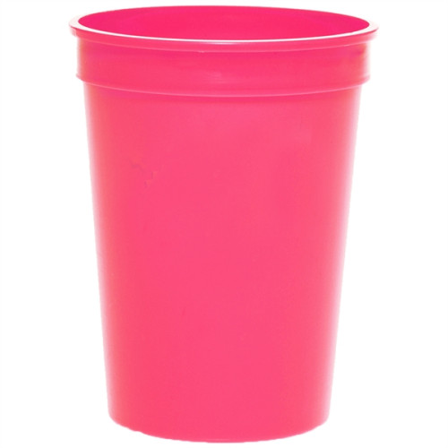 12 oz Plastic Stadium Cup