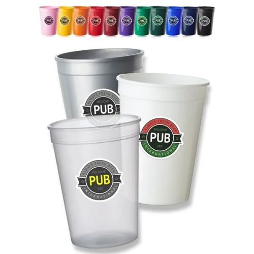 12 oz. Plastic Stadium Cup