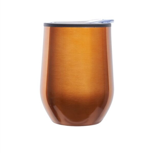 12 oz. Shelby Stemless Wine Glass with lid