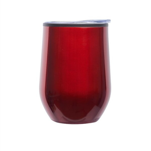 12 oz. Shelby Stemless Wine Glass with lid