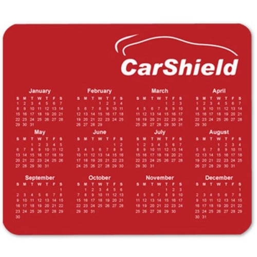 Customized Horizontal Calendar Mouse Pad
