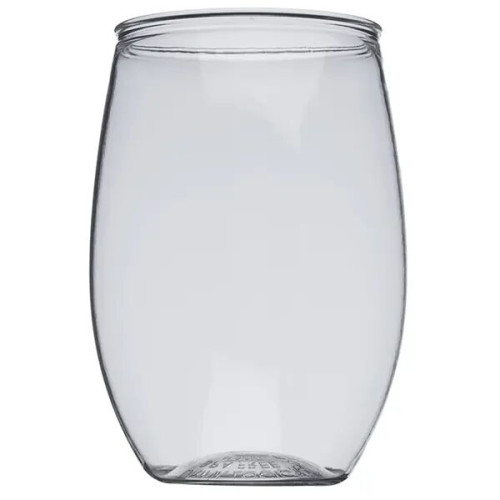 16 oz. Plastic Stemless Wine Glasses