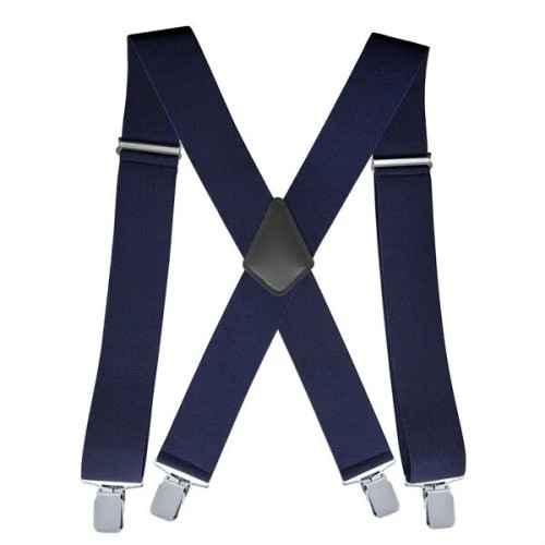 Heavy Duty Clip Adjustable X Back Suspender