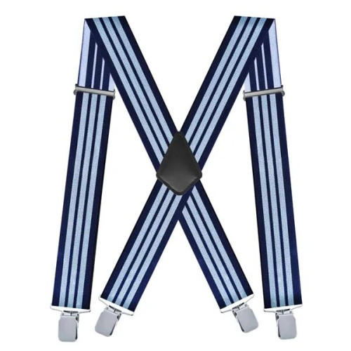 Heavy Duty Clip Adjustable X Back Suspender